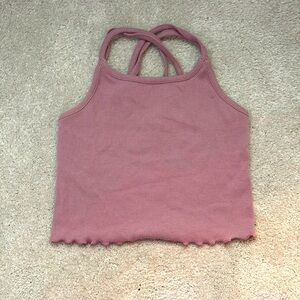 Super cute pink-purple top 10-12